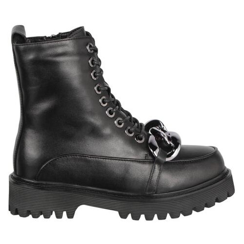 Жіночі зимові черевики на низькому ходу Oeego 197549, Чорний, 36, 2999860496208 фото №5