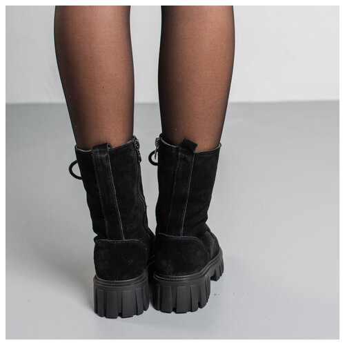 Черевики жіночі зимові Fashion Candy 3813 40 розмір 25.5 см Чорний фото №5