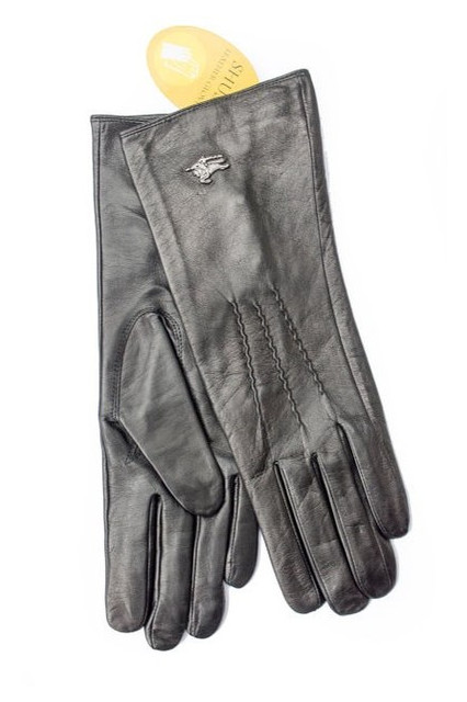Женские кожаные удлиненные рукавички Shust Gloves 788 6,5 (111712) фото №1