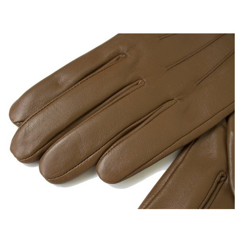 Женские кожаные длинные сенсорные рукавички Shust Gloves 10w-0472s L фото №3
