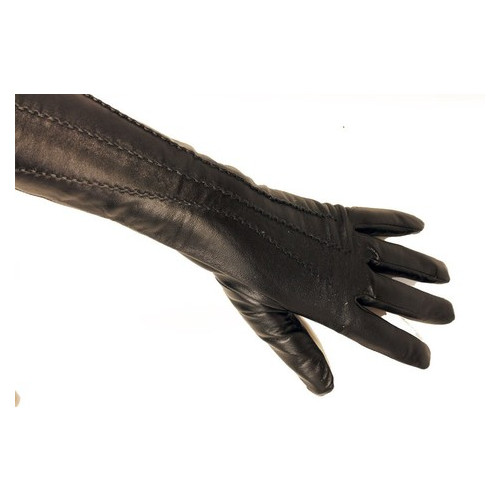 Женские кожаные сенсорные рукавички Shust Gloves 712 M (111917) фото №5