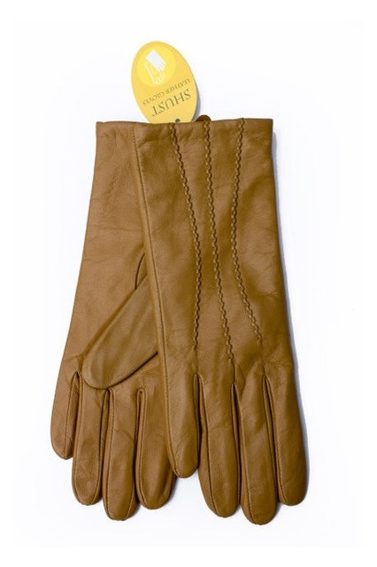 Женские рукавички из натуральной кожи Shust Gloves 812 М фото №1