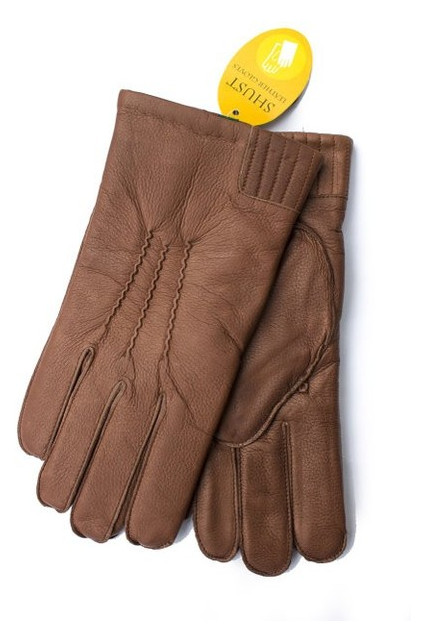 Мужские кожаные рукавички Shust Gloves 839 9-9,5 фото №1