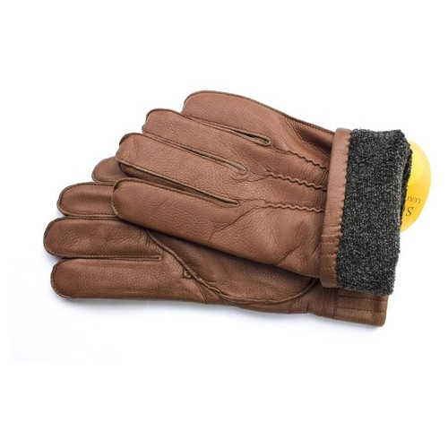 Мужские кожаные рукавички Shust Gloves 839 9-9,5 фото №4