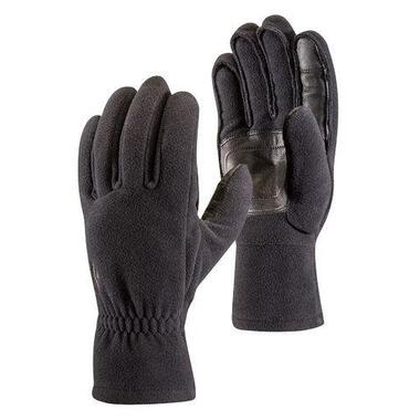 Рукавиці Black Diamond MidWeight Windbloc Fleece Gloves  Black L (1033-BD 801039.BLAK-L) фото №1