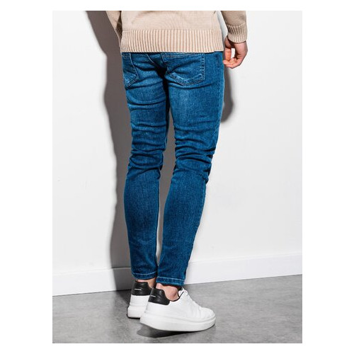 Мужские джинсовые штаны P941 - синий - Ombre Ombre S Синий (464536) фото №5