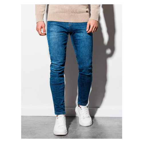 Мужские джинсовые штаны P941 - синий - Ombre Ombre S Синий (464536) фото №2