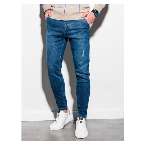 Мужские джинсовые штаны P953 - синий - Ombre Ombre S Синий (464551) фото №1