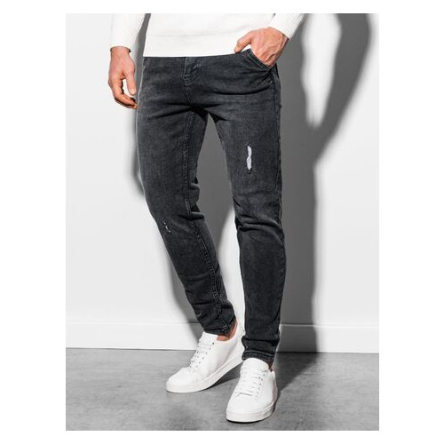 Мужские джинсовые штаны P953 - чёрный - Ombre Ombre S Черный (464556) фото №1