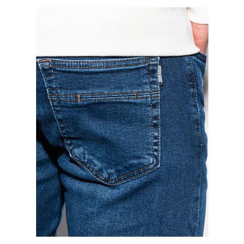 Мужские джинсовые штаны P942 - синий - Ombre Ombre S Синий (464561) фото №4