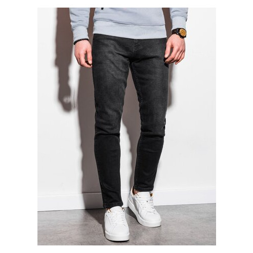 Мужские джинсовые штаны P942 - чёрный - Ombre Ombre S Черный (464566) фото №3