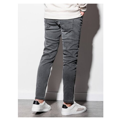 Мужские джинсовые штаны P942 - серый - Ombre Ombre S Серый (464571) фото №4