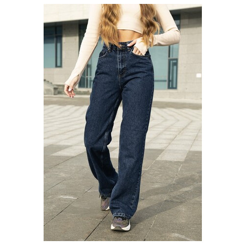 Жіночі джинси палаццо сині (163118969827) фото №6