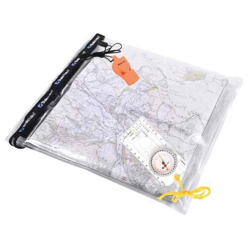 Набір гермочохол для карти та компасу Trekmates Dry Map Case Compass and Whistle Set (1054-015.0171) фото №1