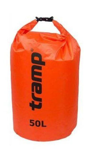 Гермомішок PVC Diamond Rip-Stop помаранчевий 50л. Tramp TRA-208-orange фото №2