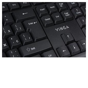 Клавіатура Vinga KB110BK фото №6