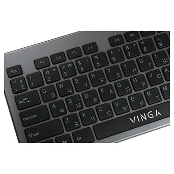 Клавіатура Vinga KB735 Black-Grey фото №5