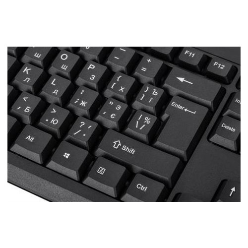 Клавіатура 2E KS108 Slim (2E-KS108UB) Black USB фото №3