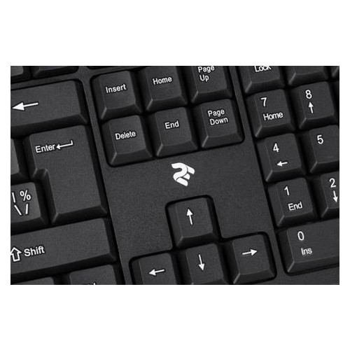 Клавіатура 2E KS108 Slim (2E-KS108UB) Black USB фото №4