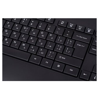 Клавіатура 2E KS109 USB Black (2E-KS109UB) фото №3