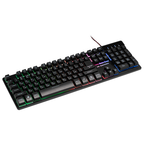Клавіатура 2E Gaming KG280 LED Ukr (2E-KG280UB) Black USB фото №2