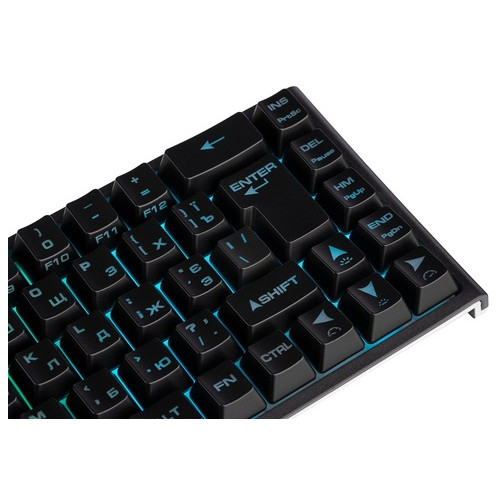 Клавиатура 2E Gaming KG350UBK RGB Ukr (2E-KG350UBK) Black USB фото №3