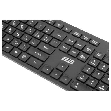 Клавіатура 2E KS260 WL EN/UKR Black (2E-KS260WB) фото №9