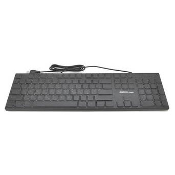 Клавіатура Jedel K510/05350 Black USB фото №2