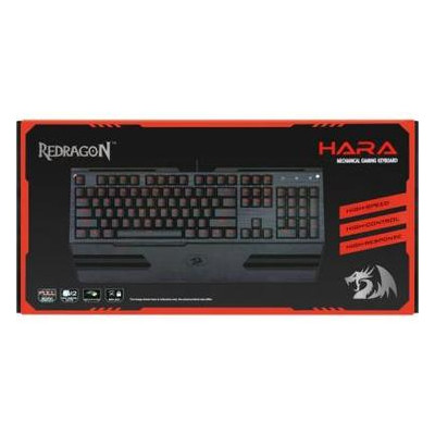 Клавиатура Redragon Hara RU Black (74944) фото №8