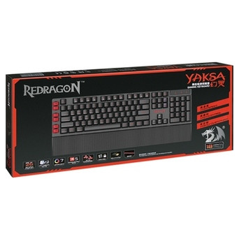 Клавіатура ігрова Redragon Yaksa K505 UKR (70392) фото №3