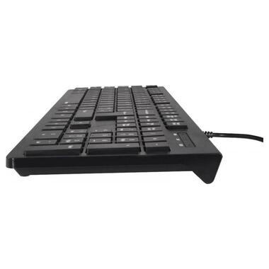 Клавіатура Hama KC-200 105key USB-A EN/UKR Black (89182681) фото №2