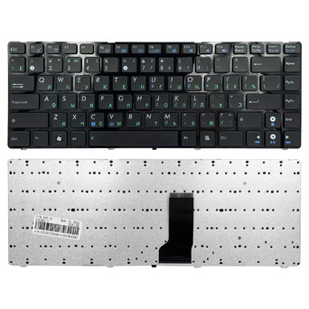 Клавіатура для ноутбука Asus UL30 UL30A UL30VT UL80 A42 K42 K42D K42F K42 K43 N82 X42 A43 чорна з рамкою High Copy (9J.N1M82.801) фото №1