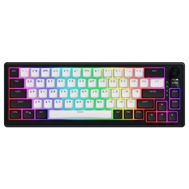 Клавиатура Hator Skyfall 65 MAG Ultima 8K Wireless/Bluetooth/USB UA Black/White (HTK3860UA) фото №1