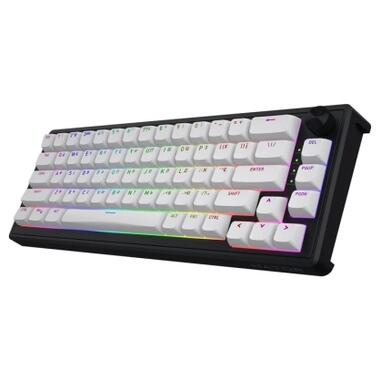 Клавиатура Hator Skyfall 65 MAG ULTRA 8K Aurum Ice RGB USB UA Black/White (HTK1860UA) фото №3