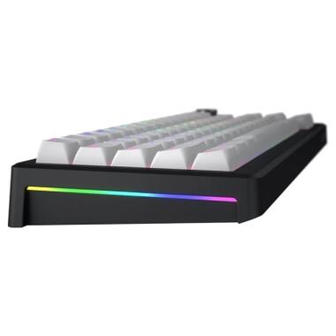 Клавиатура Hator Skyfall 65 MAG ULTRA 8K Aurum Ice RGB USB UA Black/White (HTK1860UA) фото №5