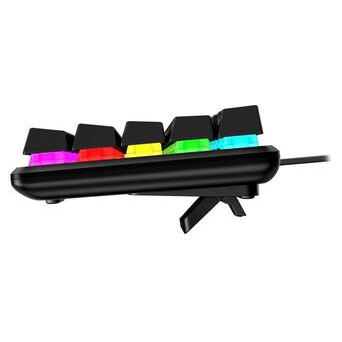 Клавiатура HyperX Alloy Origins 65 Red USB RGB ENG/RU Black (4P5D6AX) фото №5