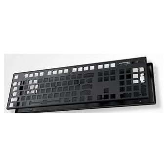 Клавиатура HyperX Alloy Origins Aqua USB RGB PBT ENG/RU Black (639N5AA) фото №9