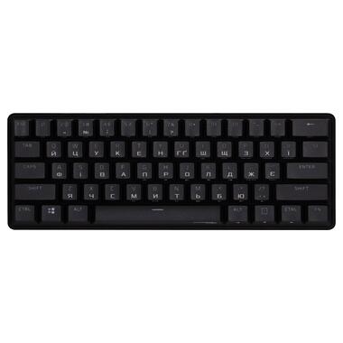 Клавиатура механическая HyperX Alloy Origins 60 61key Red USB-A EN/UA RGB черный (4P5N4AA) фото №2