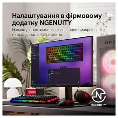 Клавиатура HyperX Origins 2 1800 HX Red USB UA Black (B4QS4AA) фото №10