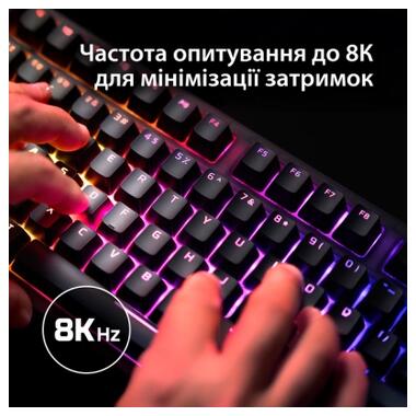 Клавиатура HyperX Origins 2 1800 HX Red USB UA Black (B4QS4AA) фото №6