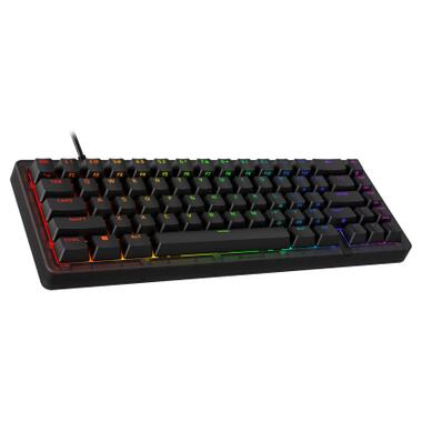 Клавиатура HyperX Origins 2 65 HX Red USB UA Black (B4QS3AA) фото №3