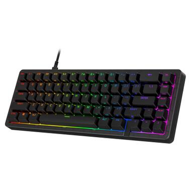 Клавиатура HyperX Origins 2 65 HX Red USB UA Black (B4QS3AA) фото №2
