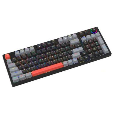 Клавіатура Xtrike ME GK-987 RGB Mechanical USB UA Black/Grey (GK-987GGRUA) фото №2