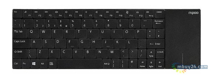 Клавіатура Rapoo E2710 Black фото №1