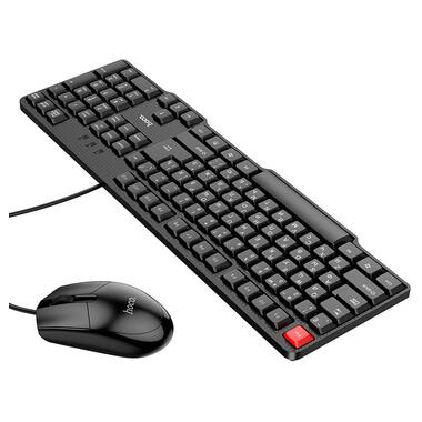 Ігрова клавіатура миша Hoco GM16 Чорний фото №9