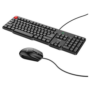 Ігрова клавіатура миша Hoco GM16 Чорний фото №2