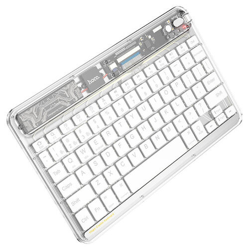 Клавіатура Hoco S55 Eng Space White (6931474778864) фото №1