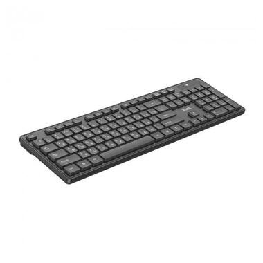 Комплект бездротова клавіатура та миша HOCO GM17, чорний фото №4