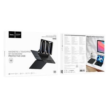 Клавиатура Hoco Smart keyboard for Pad Pro / Air2 / Air4 / Air5 (10.9 / 11 inches) GM33 черная фото №9
