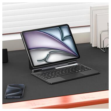 Клавиатура Hoco Smart keyboard for Pad Pro / Air2 / Air4 / Air5 (10.9 / 11 inches) GM33 черная фото №6